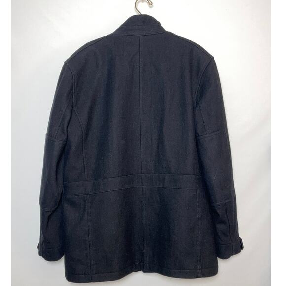 Andrew Marc New York Men's Wool Blend Coat - Size L -‎ Excellent Quality - Picture 2 of 12